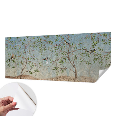 Self-adhesive photo wallpaper Birds in the trees