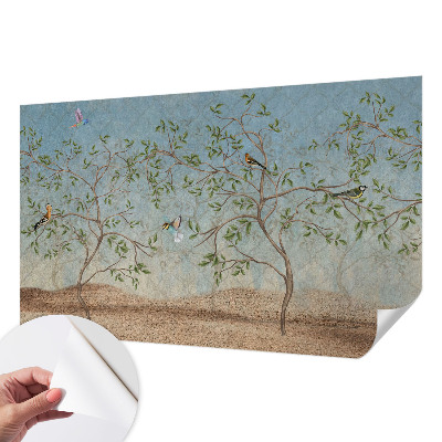 Self-adhesive photo wallpaper Birds in the trees