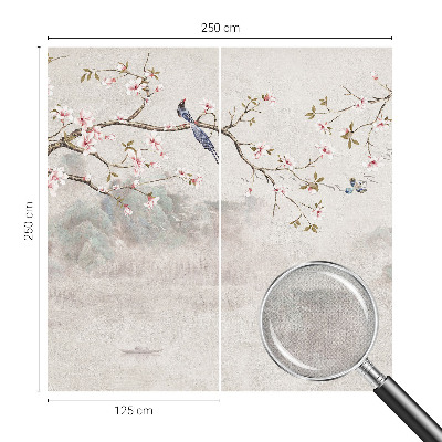 3D photo wallpaper mural Oriental landscape