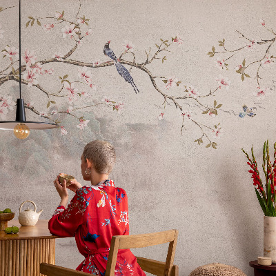 3D photo wallpaper mural Oriental landscape