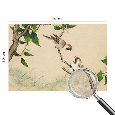 3D wall mural Classic duo