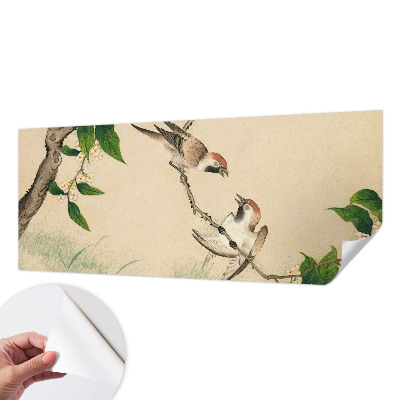 3D wall mural Classic duo