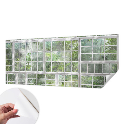 Children's wall mural Green forest