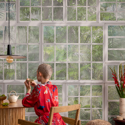 Children's wall mural Green forest