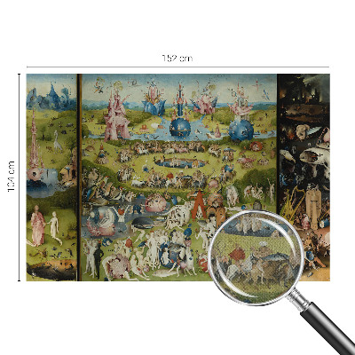 Removable wall mural wallpaper with The Secret Garden design