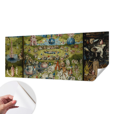 Removable wall mural wallpaper with The Secret Garden design