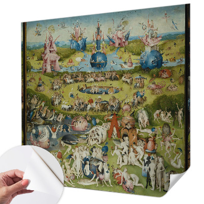 Removable wall mural wallpaper with The Secret Garden design
