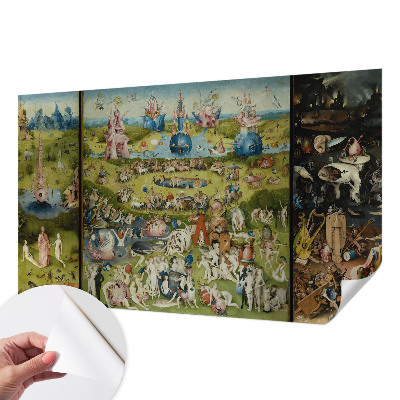 Removable wall mural wallpaper with The Secret Garden design
