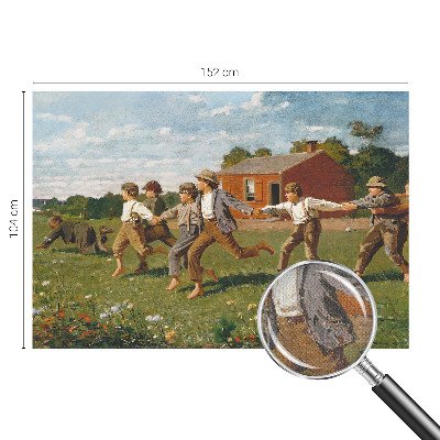 3D photo wallpaper mural with a joyful, fun design