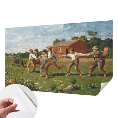 3D photo wallpaper mural with a joyful, fun design