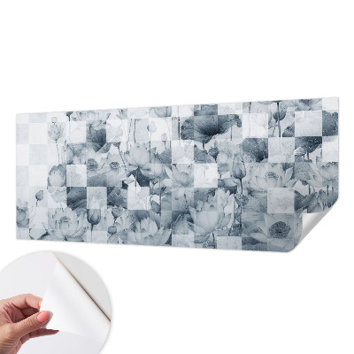 Baby room wall mural Lotus flowers