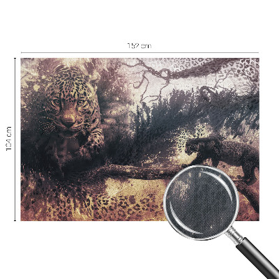Peel and stick wallpaper mural Forest theme