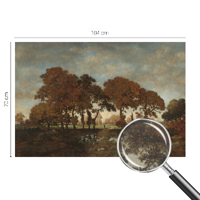 Children's wall mural Idyllic landscape