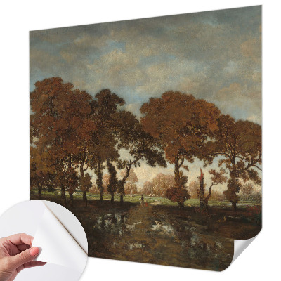 Children's wall mural Idyllic landscape