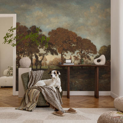 Children's wall mural Idyllic landscape