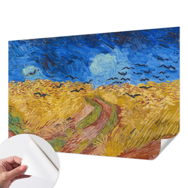 Stick-on wall mural Field landscape
