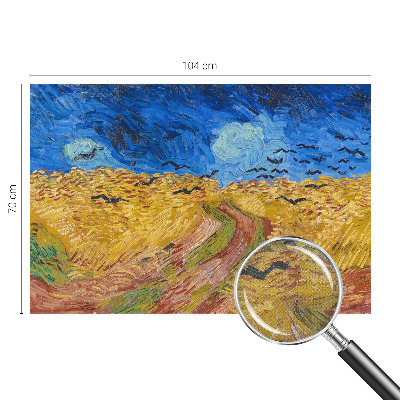 Stick-on wall mural Field landscape