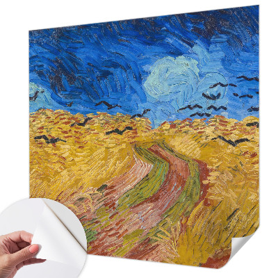 Stick-on wall mural Field landscape
