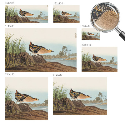Peel and stick wall mural for bedroom with a natural scene motif