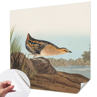 Peel and stick wall mural for bedroom with a natural scene motif
