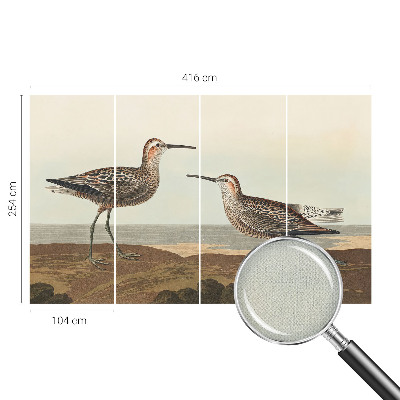 Removable wall mural Bird silhouettes