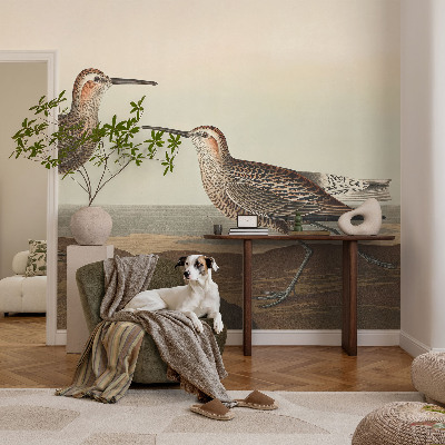 Removable wall mural Bird silhouettes