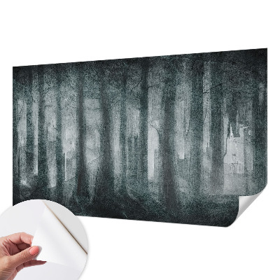 Children's wall mural Mysterious forest
