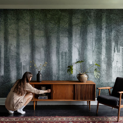 Children's wall mural Mysterious forest