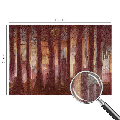 Self-adhesive wall mural Mysterious landscape