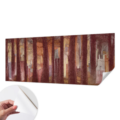Self-adhesive wall mural Mysterious landscape