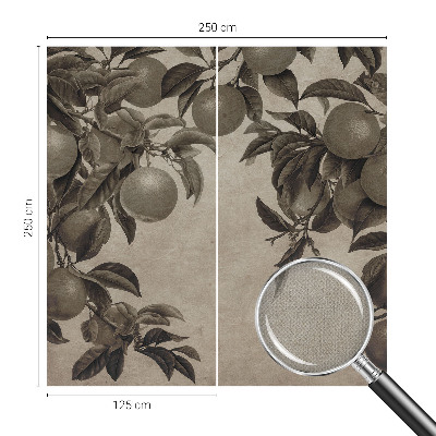 Self-adhesive photo wallpaper Fruit pattern
