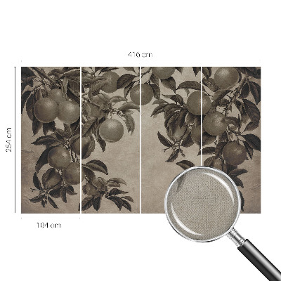 Self-adhesive photo wallpaper Fruit pattern