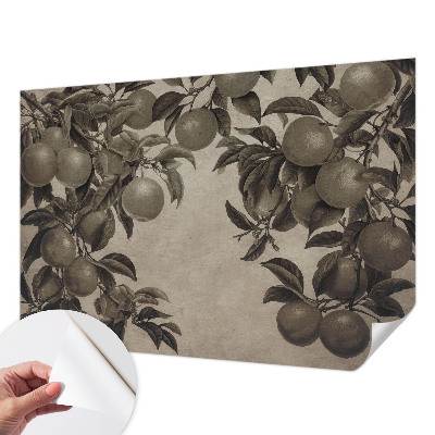 Self-adhesive photo wallpaper Fruit pattern