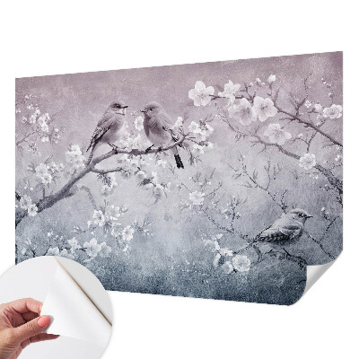Removable wall mural wallpaper Subtle nature