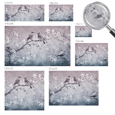 Removable wall mural wallpaper Subtle nature