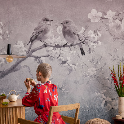 Removable wall mural wallpaper Subtle nature
