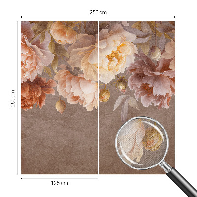 Peel and stick wall mural for kids' room Floral elegance