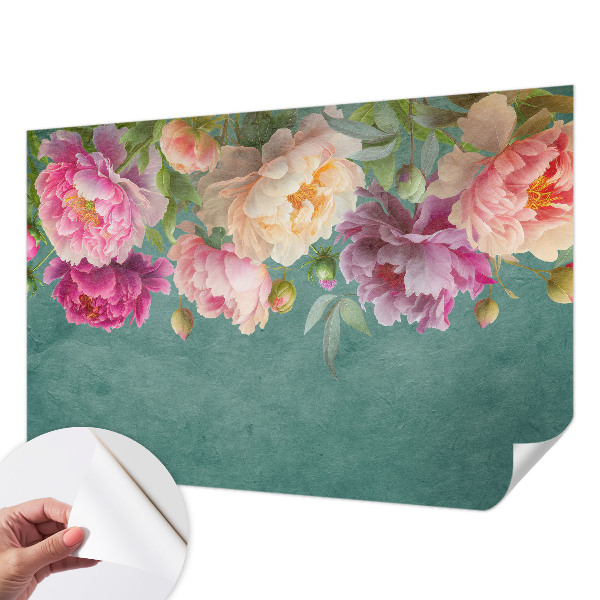 Children's wall mural Floral elegance