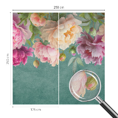 Children's wall mural Floral elegance