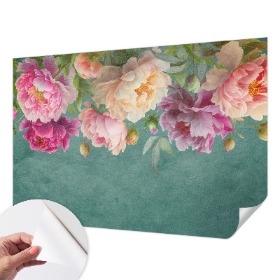 Children's wall mural Floral elegance
