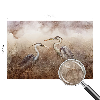 Peel and stick wall mural Elegant birds
