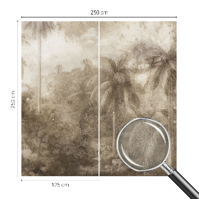 Self-adhesive photo wallpaper Exotic landscape