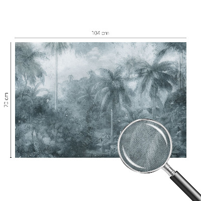 Stick-on wall mural Tropical vegetation