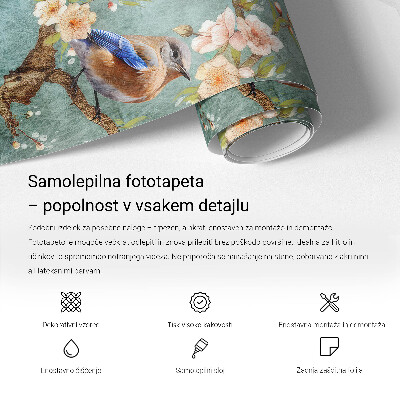 Removable wall mural wallpaper Flower meadow