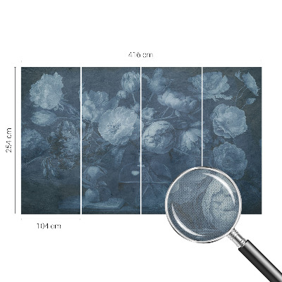 3D wall mural Floral arrangement