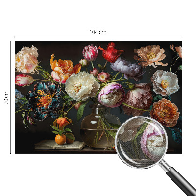 3D photo wallpaper mural Flower bouquet