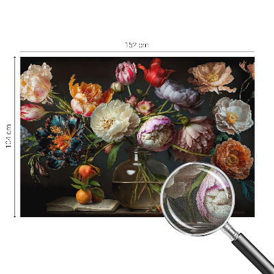 3D photo wallpaper mural Flower bouquet