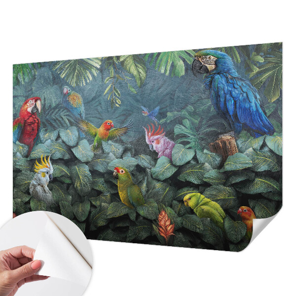 Children's wall mural Exotic jungle
