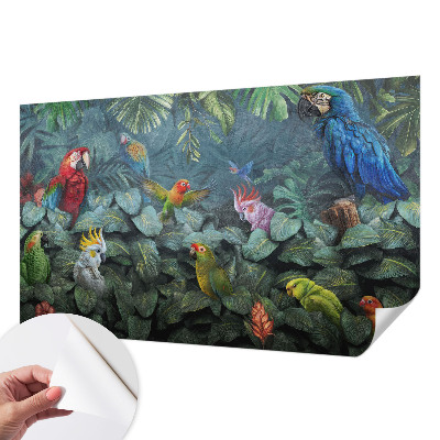 Children's wall mural Exotic jungle