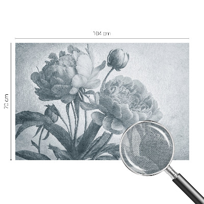 Removable wall mural Floral chic